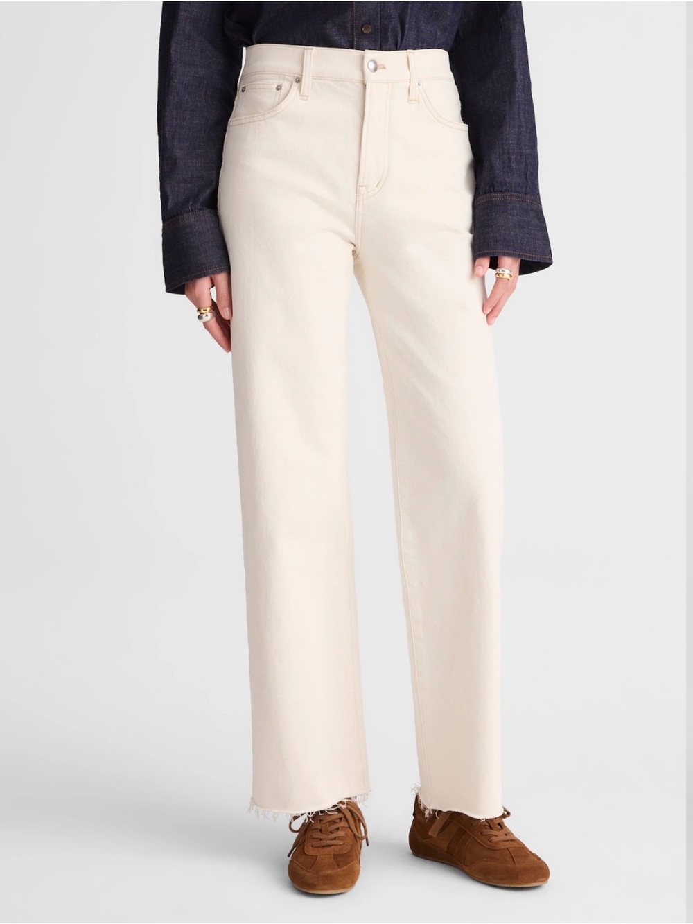 Madewell The Perfect Vintage Wide-Leg Crop Jean